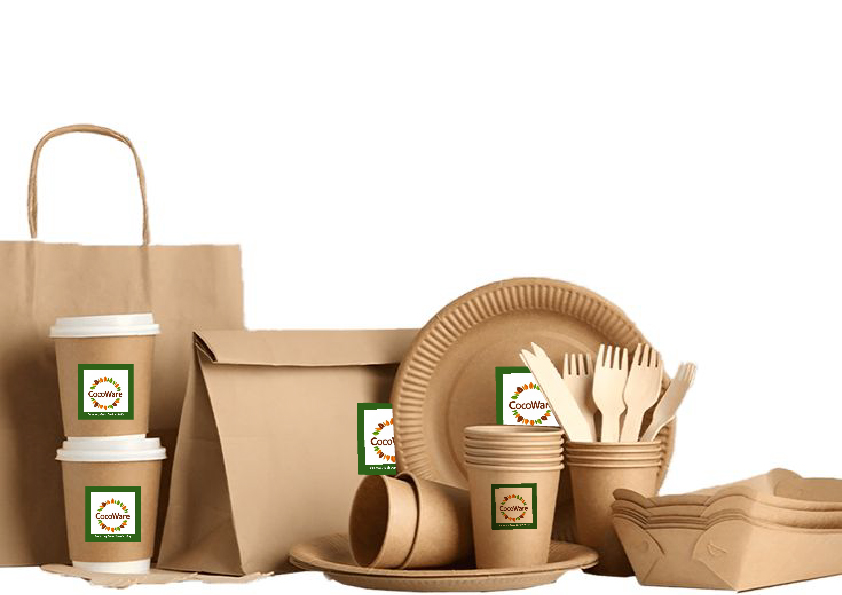 Biodegradable disposable tableware